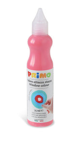 PINTURA PARA VIDRIO 75 ML ROJO | 6 UNIDADES | (PRIMO)